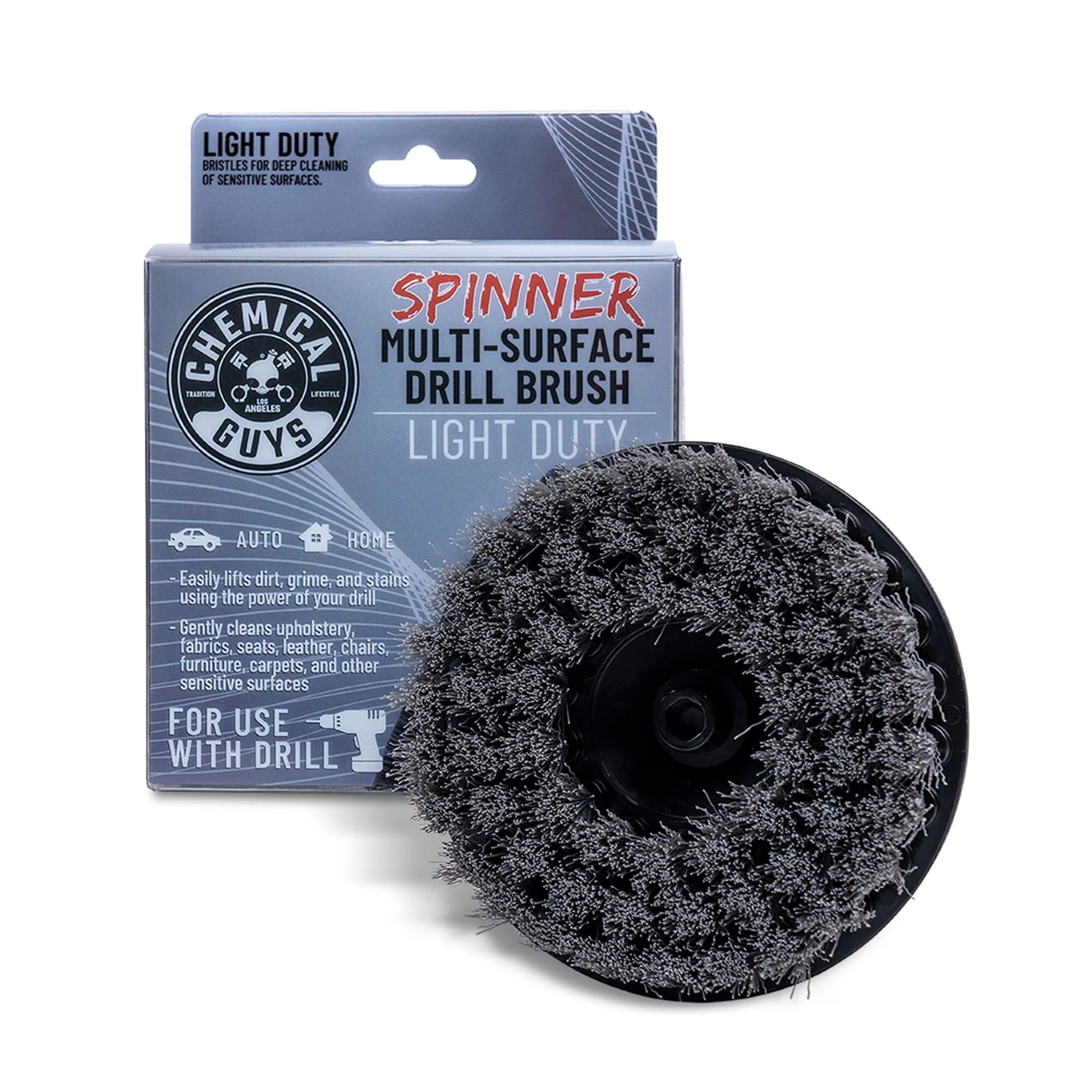 SpinnerMulti-SurfaceDrillBrush,LightDuty