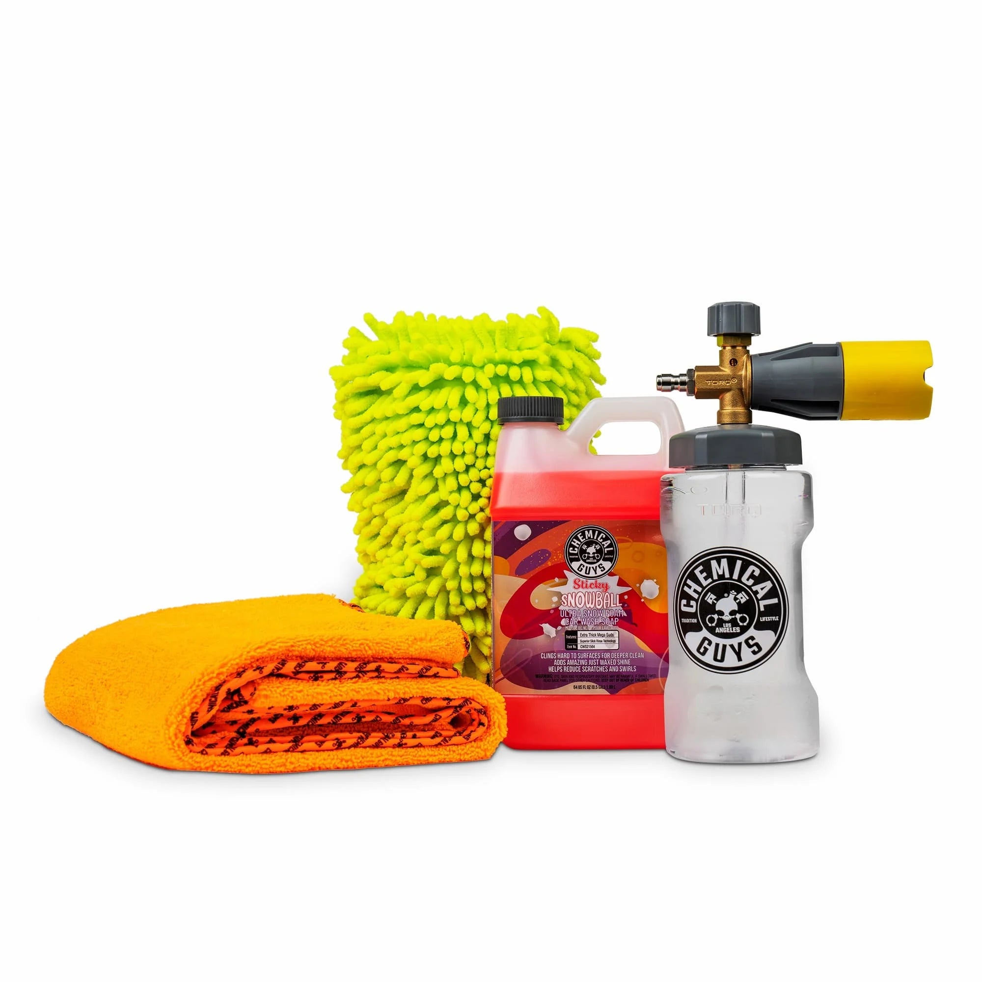 ExpressCleanFoamCannon&SnowballSoapKit