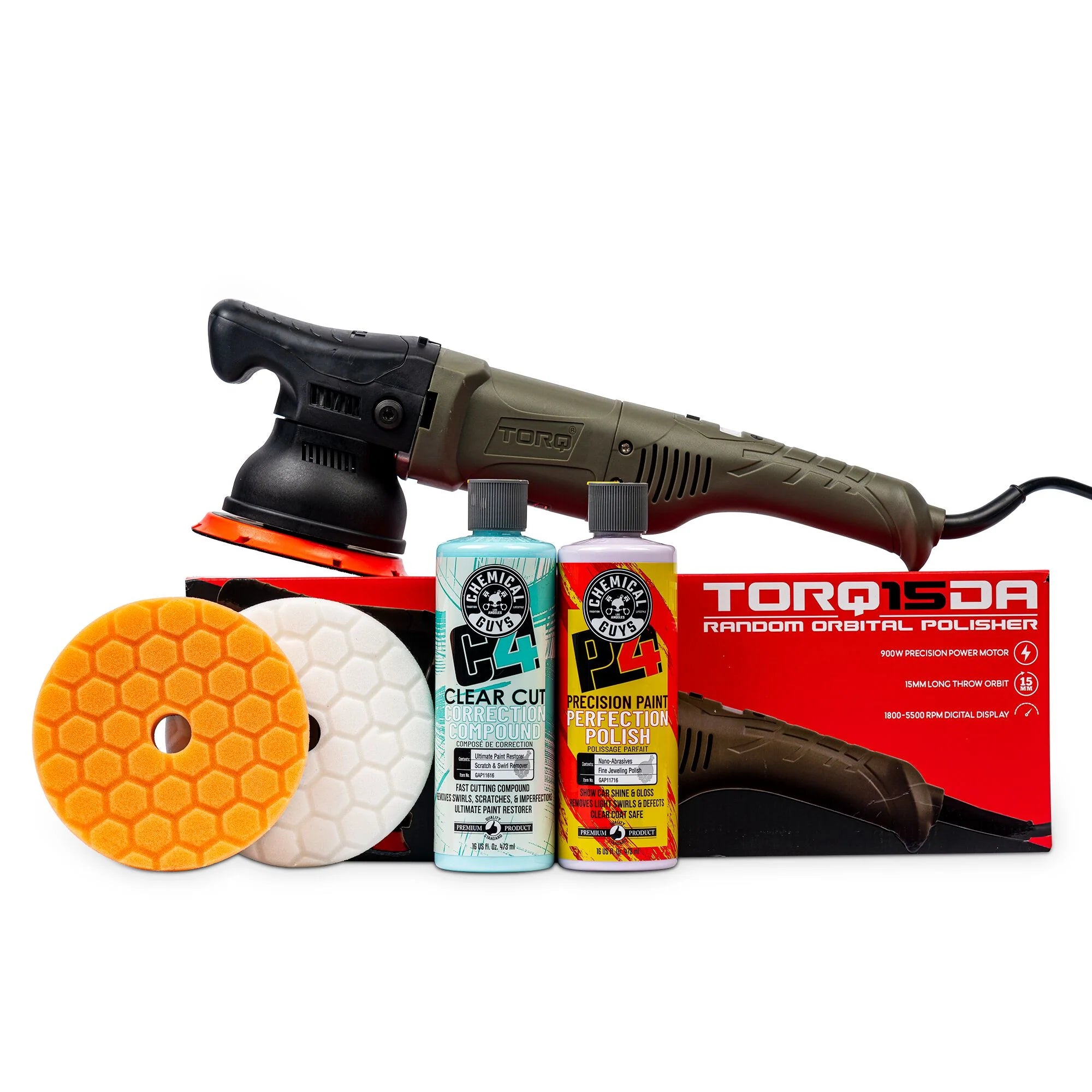 LighttoModerateTwoStepOrbitalPolisherKit