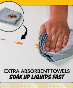 Alternative view of Multi-ColoredWorkhorseEZAll-PurposeMicrofiberTowels