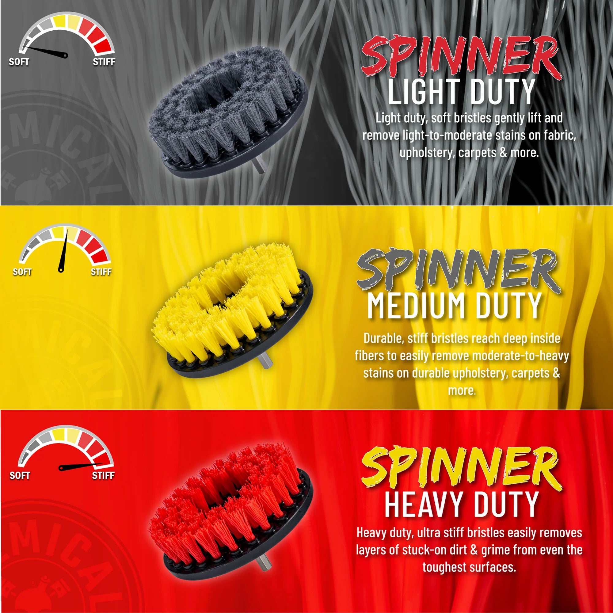SpinnerMulti-SurfaceDrillBrush,LightDuty - Image 3