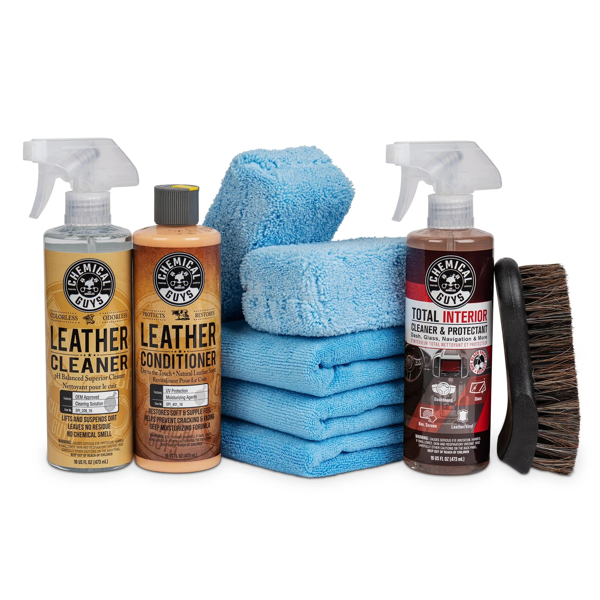 Leather&FabricInteriorCleanerDeluxeKit